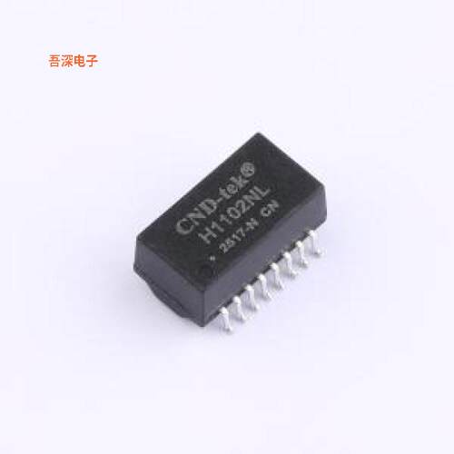 H1102NLTP-CND |原装SMD-16P,12.7x7mm网口变压
