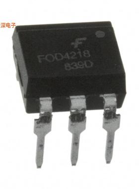 FOD4218 |TriacOPTOISOLATOR 5KV TRIAC 1CH 6-DIP