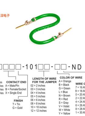 H3AAG-10104-G4 |接触端JUMPER-H1507TR/A2015G/H1507TR 4