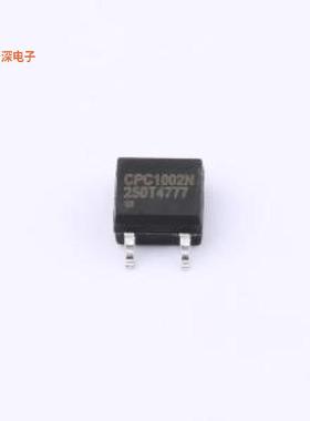 CPC1002NTR |原装SOP-4-2.54mmSSR RELAY SPST-NO 700MA 0-60V