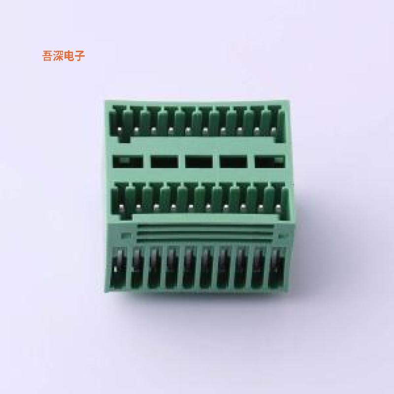 DB2EVH-2.5-2*10P-GN |原装插件,P=2.5mm插拔式接线