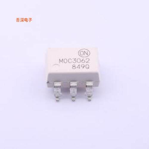MOC3062SR2M |原装SMD-6P可控硅输出光耦