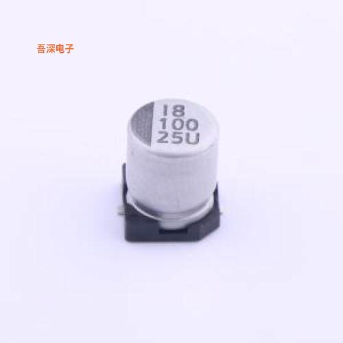 VEU101M1ETR-0607|原装SMD,D6.3xL7.7mm贴片型铝电