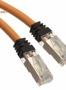 STP6X12MOR |圆形线缆CABLE MOD 8P8C PLUG-PLUG 39.37'