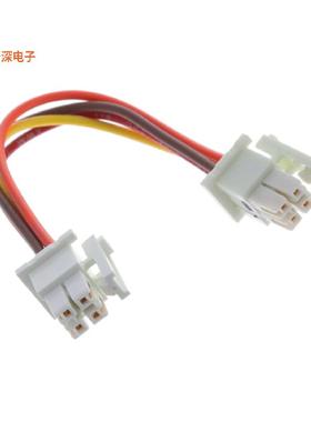 MMSD-02-24C-L-04.00-D-K-LDX |插口至插口CBL ASSY .100