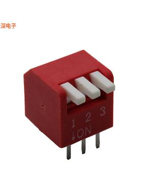 KP03E |SPSTSWITCH PIANO DIP SPST 0.025A 24V