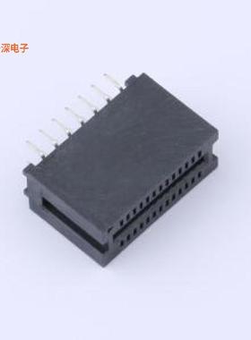 HED26LP03BK |原装插件,P=1.27mm金手指