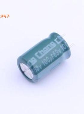 LB1J101MF120Z3ECE0 |切脚3.0mm直插铝电解插件,D8xL12mm