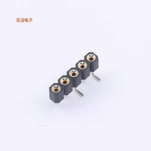 MW254S-11-05-72 |排母2.54圆孔排母间距:2.54mm 1x05P 立贴