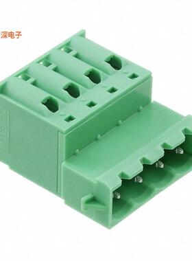 1925883|插头，公引脚TERM BLOCK PLUG 4POS 5.08M