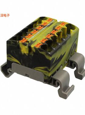 3273700 |中等TERM BLK 12POS BLACK/YELLOW