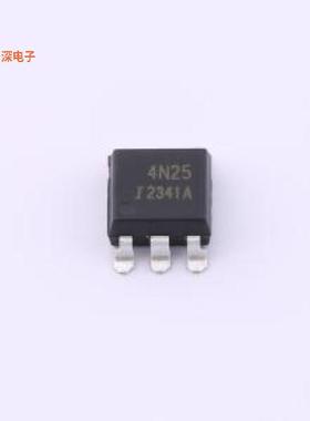 4N25-500E-AXW |原装SMD-6P晶体管输出光耦