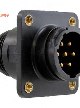 1-796433-1 |原装全新CONN RCPT MALE 7POS GOLD SOLDER