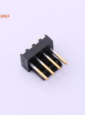 1718561004|原装插件,P=2.54mmCONN HEADER VERT 4POS 2.54M