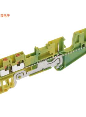 3212413 |插头连接TERM BLK 4POS GREEN/YELLOW