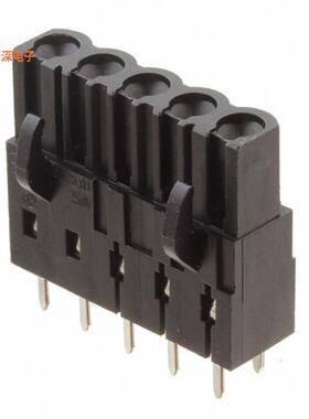 1646280000 |接头，母型插口TERM BLOCK HDR 5POS 5.08MM