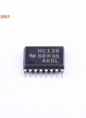 SN74HC138PWR |原装TSSOP-16IC DECODER/DEMUX 1X3:8 16-TSSOP