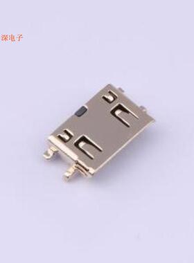 KH-HDMI-0035-XK|斜口 0.8 铜镀金HDMISM