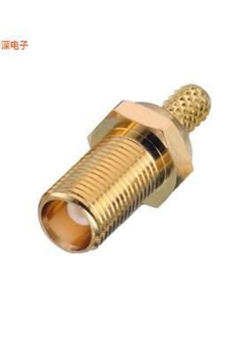 60626421110320 |MCXMCX STRAIGHT BULKHEAD JACK, CRIM