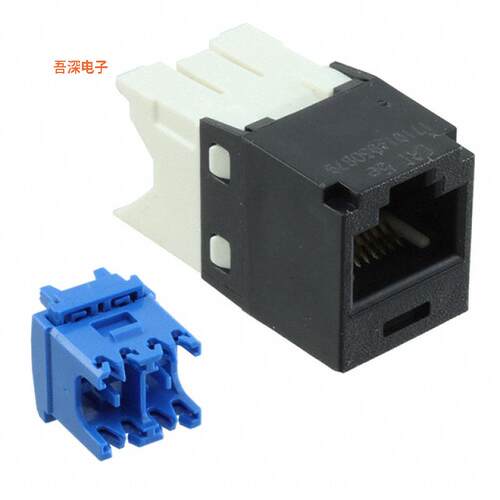 CJ6X88TGBL |插孔THE CATEGORY 6A, RJ45, 8-POSITIO