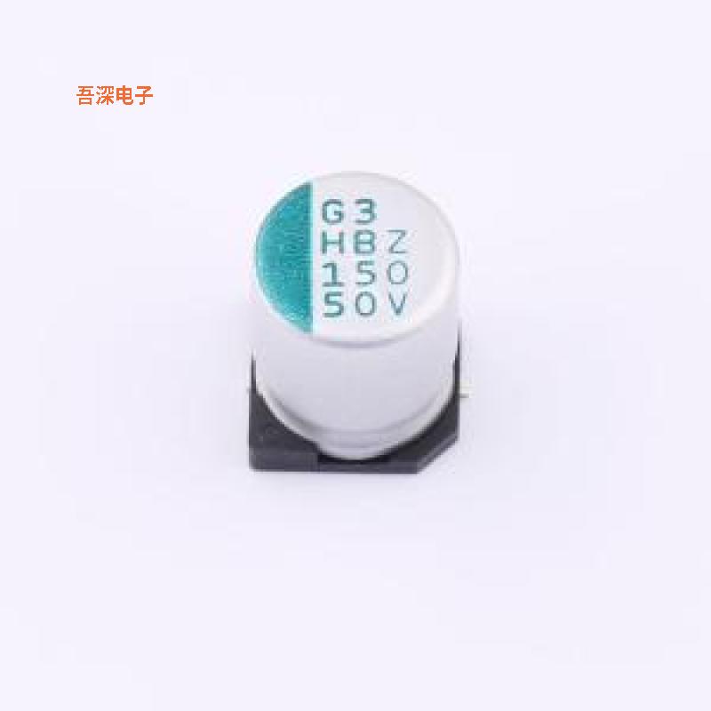 HBZ151M1HTR-1013 |原装SMD,D10xL12.5mm固液混合铝电解