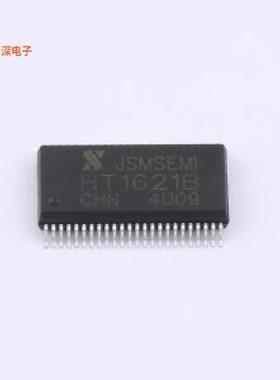HT1621B-JSM |256kHz 内建 RC 振荡电路LCD驱动SSOP-48