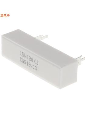 SQZR15120KJ |120 kOhmsRES 120K OHM 5% 15W RADIAL