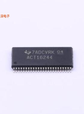 74ACT16244DGGR |原装TSSOP-48-6.2mm缓冲器/驱动器/收发器