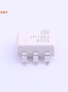 H11AA4SR2M |原装SMD-6POPTOISO 4.17KV TRANS W/BASE 6SMD