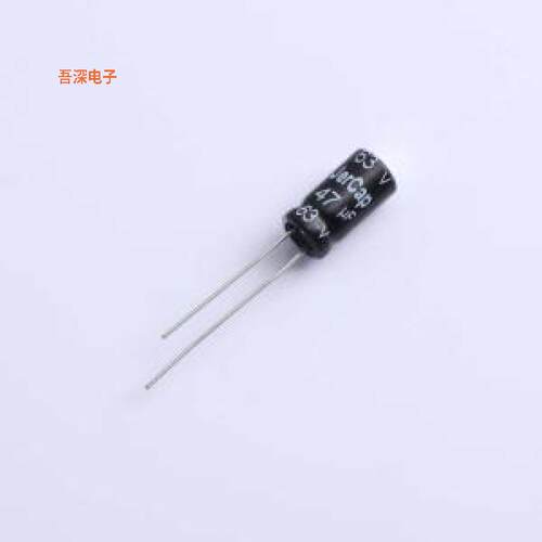 ERG63V47M6X12 |原装插件,D6.3xL12mm直插铝电解电容