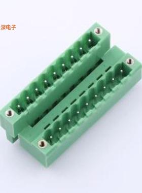 KF2EDGVTM-5.08-2*9P |绿保插拔式接线插件,P=5.08mm