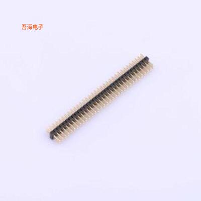 X1321WV-2x33J-C30D23 |排针上针C3.0 下针2.3mm,6T料,Au足1u