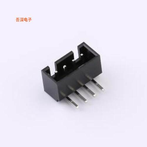 2.54-4P WZDK-H |原装弯插,P=2.5mm线对板针座
