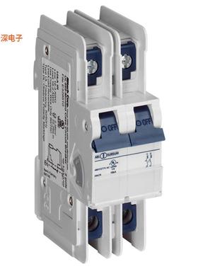 2C8UL |DIN 轨道CIR BRKR THRM-MAG 8A LEVER