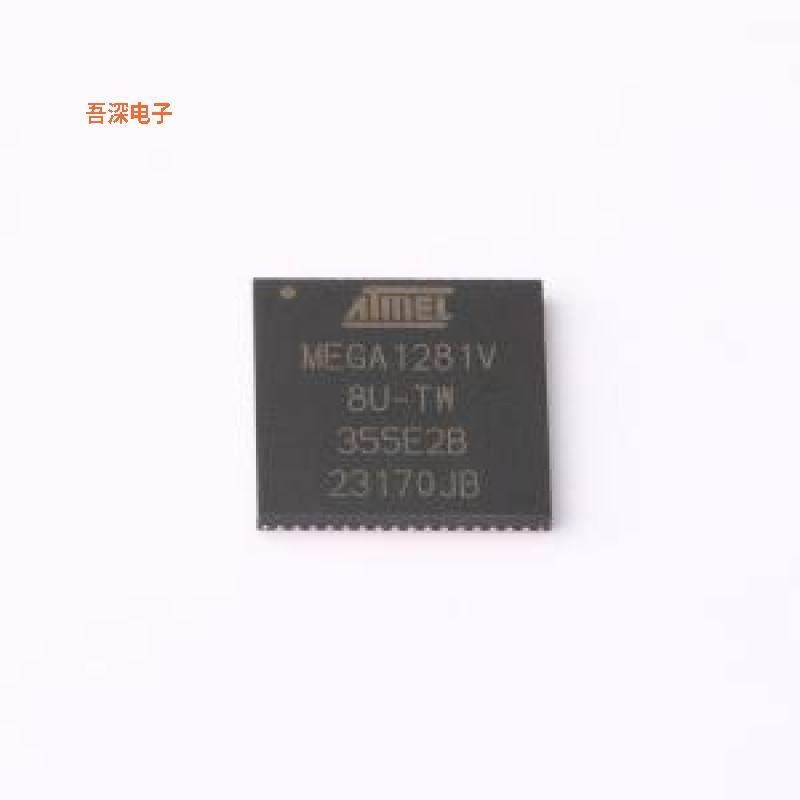 ATMEGA1281V-8MU 原装|正品QFN-64(9x9)