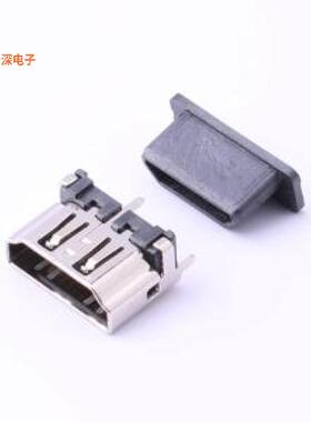 HYC79-HDMIA19-105|HDMIHDMI A TYPE 立式贴片10.5