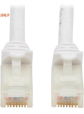 N261AB-010-WH|圆形线缆CABLE MOD 8P8C PLUG TO PLUG 10