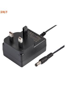 15DYS812-050210W-3 |英国AC-DC POWER SUPPLY 5V 2.1A 2.1MM