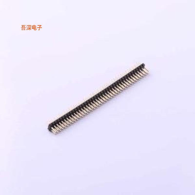 210-1S-2*40P直插排针 镀金 |原装插件,P=1.27mm排针