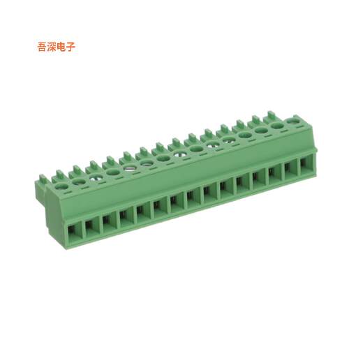 0395105015|插头，母插口TERM BLOCK PLUG 15POS 3.81M