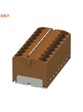 3273844 |中等TERM BLK 18POS BROWN