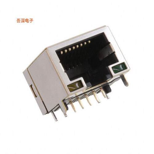 MTJ-88AAX1-FSV-LG |原装全新RJ45 MODULAR JACK, SHIELDED, DIP