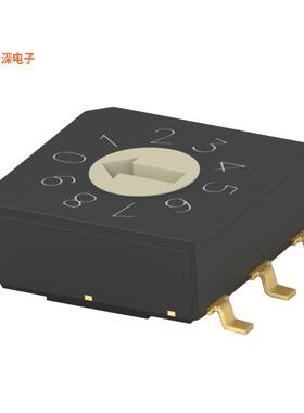 MRSSV1DR10SMGWTR |BCDSWITCH ROTARY DIP BCD 0.4VA 20V