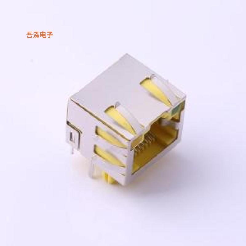 RC02515 |RCH-5631（带灯全塑)以太网(RJ45 RJ11)插件