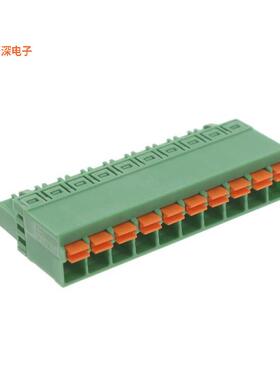 1754649 |插头，母插口TERM BLOCK PLUG 10POS 5.08MM