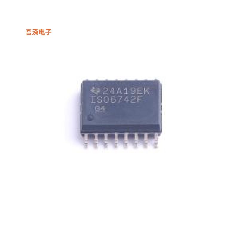 ISO6742FDWR |原装SOIC-16DG ISO 5KV 4CH CAN/RS232 16-SOIC