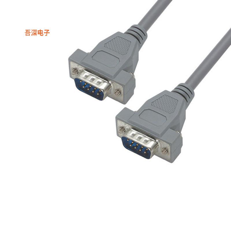 CSM9MM-10 |插头，公引脚CABLE DB9M/M MOLDED 10'