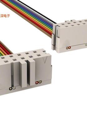 M3TTK-1036R |插口至插口IDC CABLE - MSD10K/MC10M/MSD10K