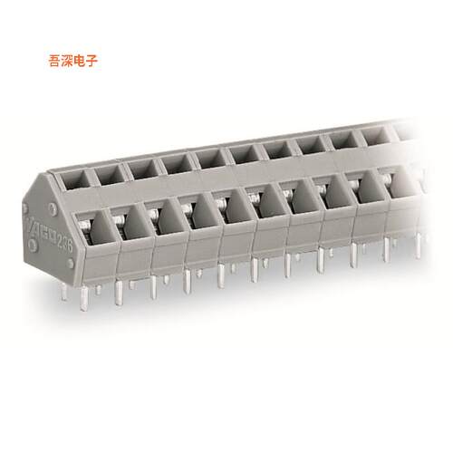 236-410|原装全新PCB TERMINAL BLOCK; 2.5 MM; PI