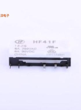 HF41F/12-ZS |插件，切换电流6A功率继电器SIP,5x28mm